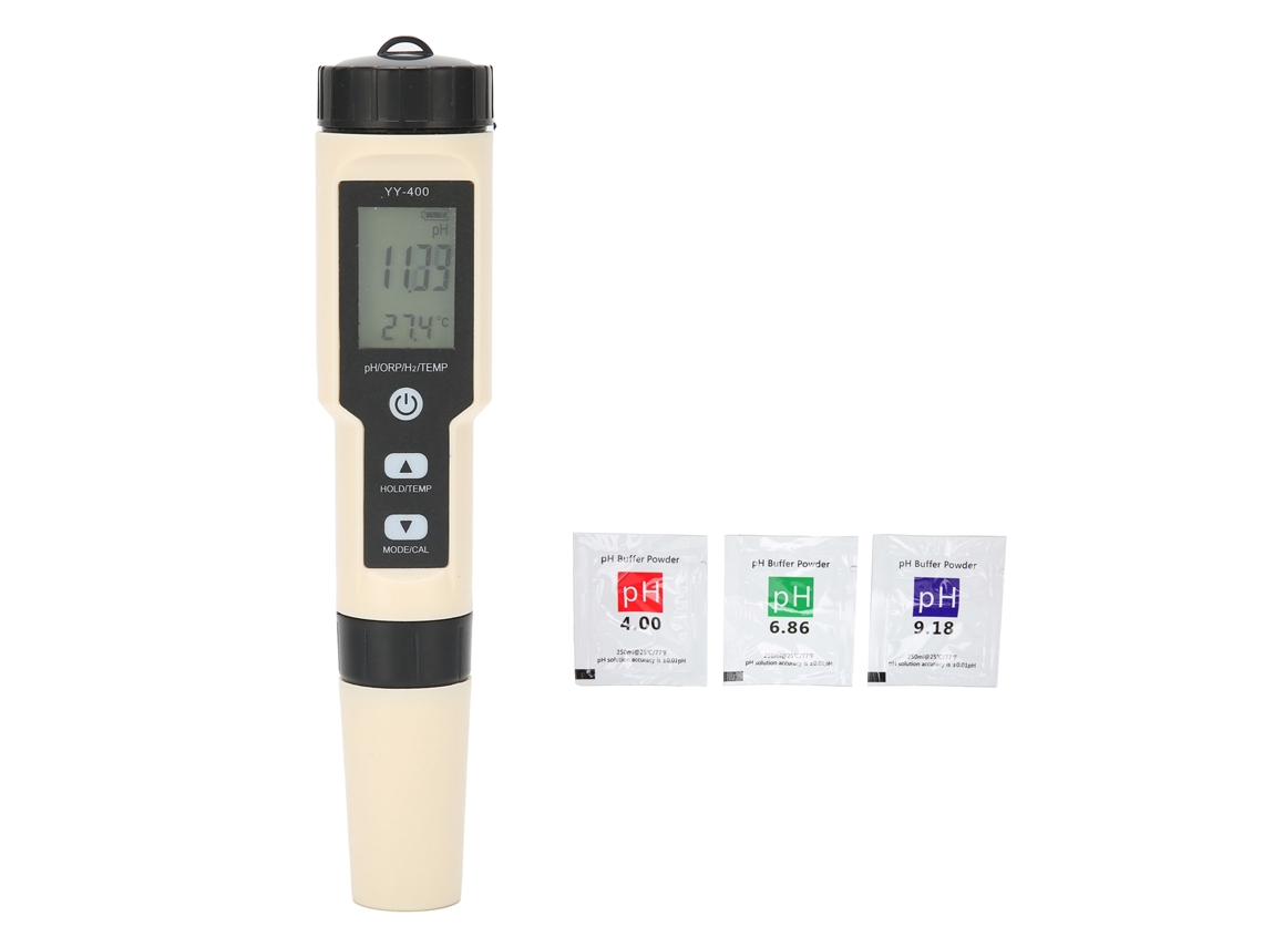 Detector De Água Laxiscreed 4 Em 1, Portátil, Mede Ph E Orp Para Análises Rápidas De Qualidade