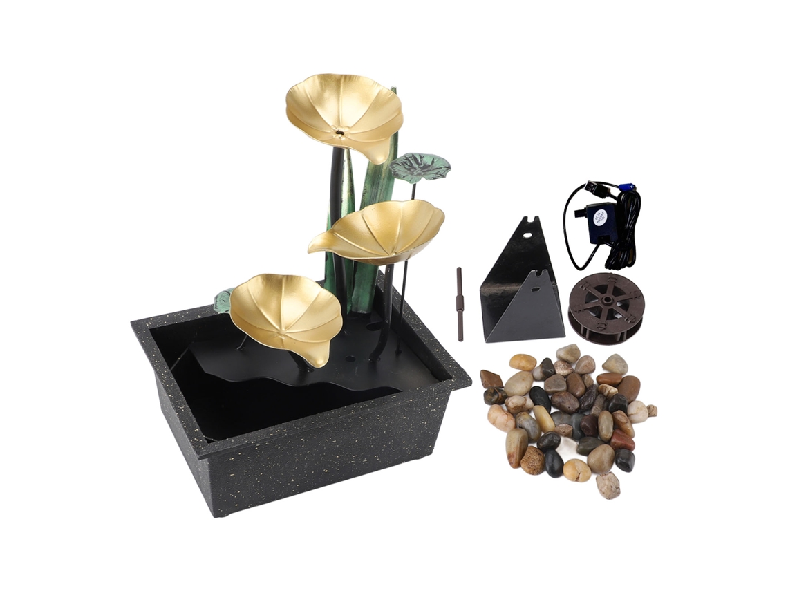 Fonte de Mesa Usb com Luz Led Ferro | S/MARCA