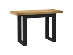 Vidaxl Secretária Noain Com Pernas Forma U 120x50x75 Cm Pinho Maciço