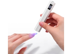 Mini Lâmpada Para Unhas - Secador Portátil De Led Uv Para Unhas Em Gel, Cura Rápida Para Salão De Beleza, Arte Diy, Uso Doméstico, Branco_yu