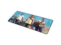 Mousepad Grand Theft Auto 90x40 Cm Jogos Brilvibera