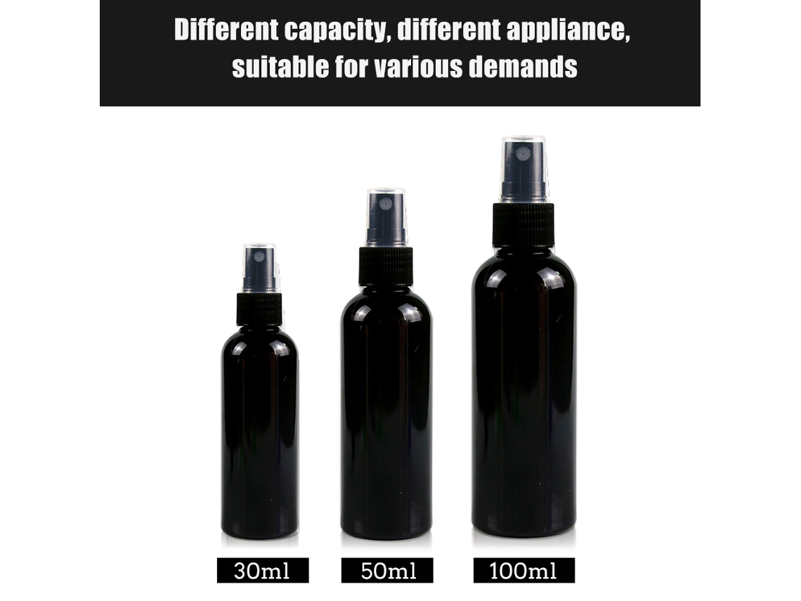 Mali garrafa de Spray de Desinfecção para Álcool Portátil Pequena Capacidade 30ml/50ml/100ml Pp Saúde
