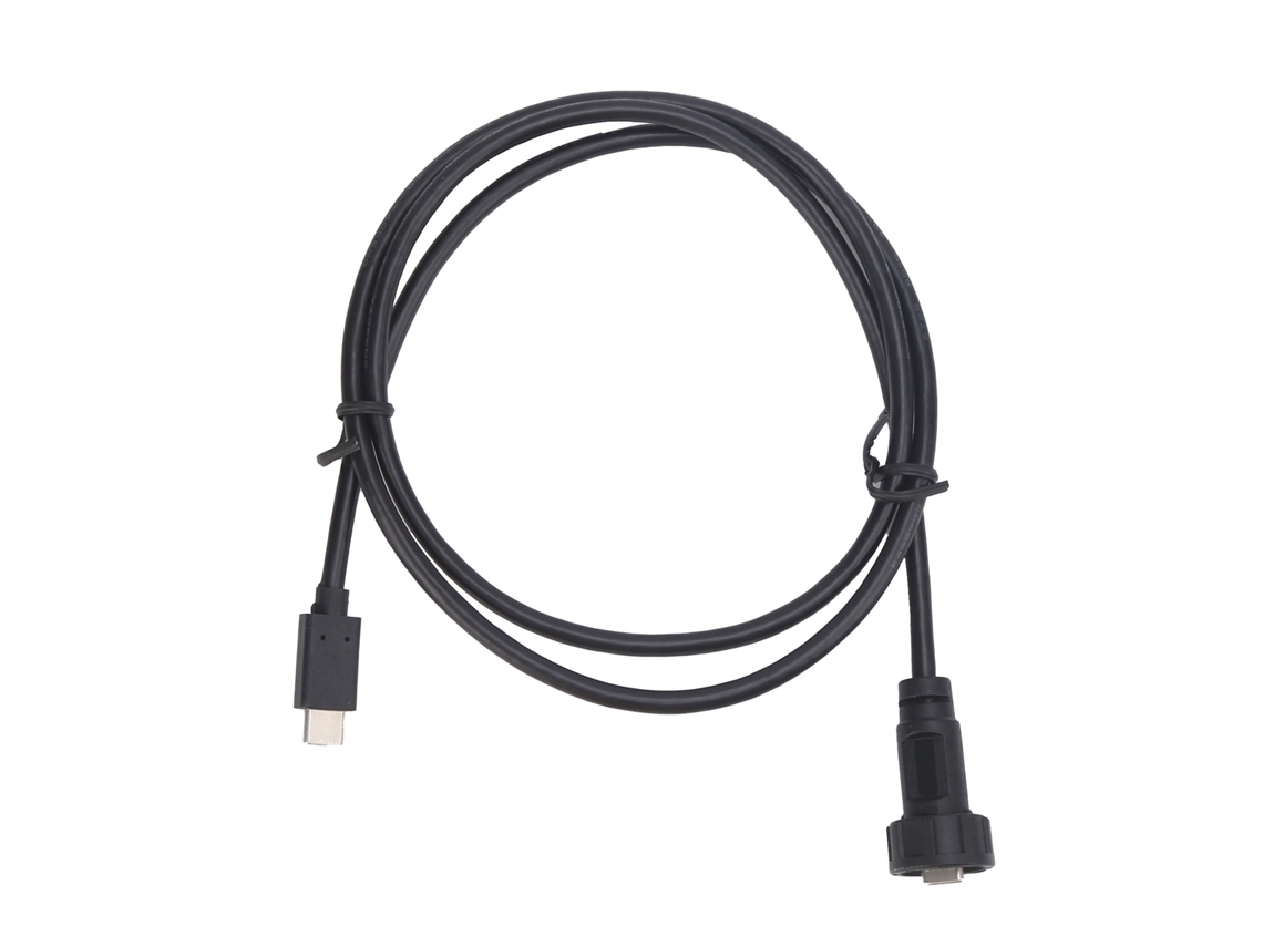 AWTS Conector USB IP67 Fêmea Painel com Fio 2m