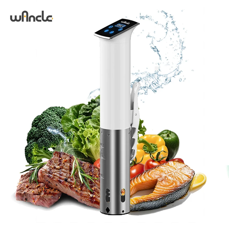 Panela Elétrica De Cozimento Sous-vide A Vácuo, À Prova D'água Ipx7, 1100w, Com Controle Inteligente Digital De Precisão Por Led.