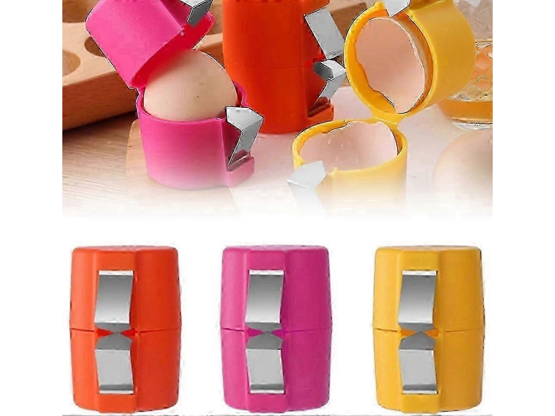 Conjunto De 3 Abridores De Cascas De Ovos, Para Versões Cruas, Utensílio Manual De Cozinha