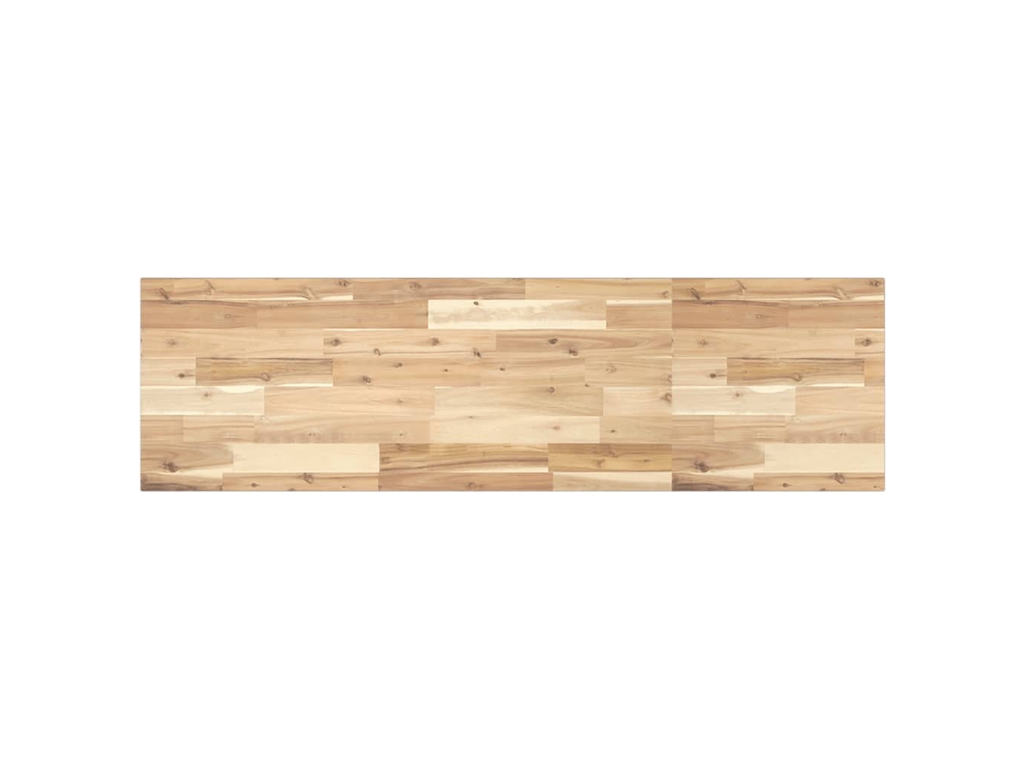 Tampo de mesa VIDAXL Marrom Madeira de acácia (120x40x2 cm)