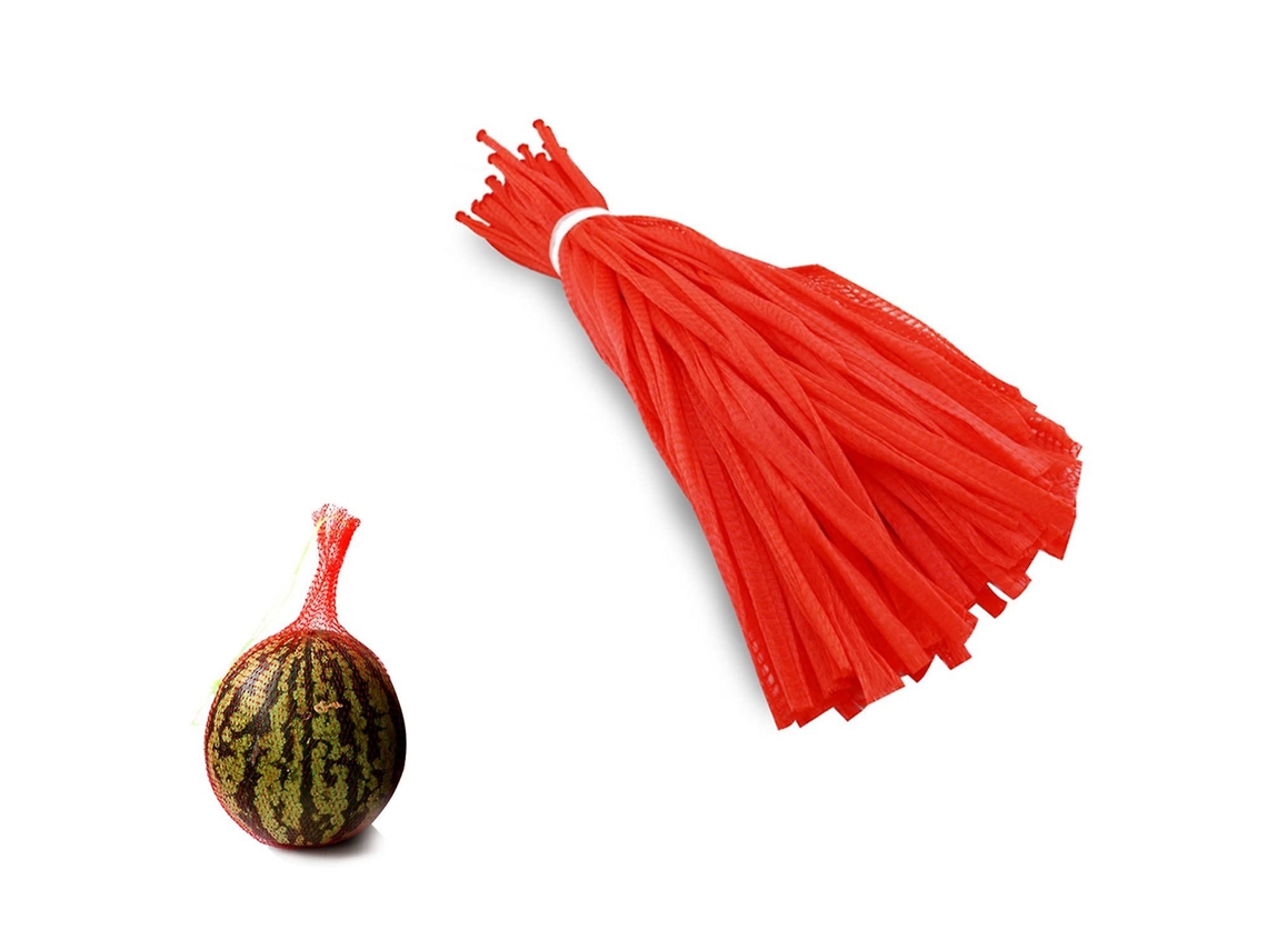 100 Sacolas De Malha Reutilizáveis, Com 30 Cm De Diâmetro, Ideais Para Frutas, Verduras, Frutos Do Mar E Para Crianças. Aquaforge
