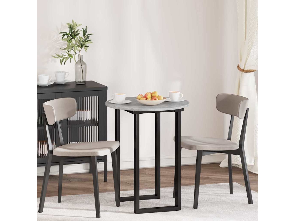 Vidaxl Tampo De Mesa Ø 60 X 1,5 Cm Redondo Derivados De Madeira