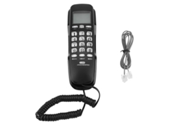 Telefone De Parede Com Reconexão Automática E Cancelamento De Ruído