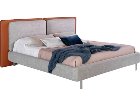 Cama ANGEL CERDÁ S.L. 7123 (Cinzento - Madeira, Aço inoxidável - 228 x 221 x 103 cm)