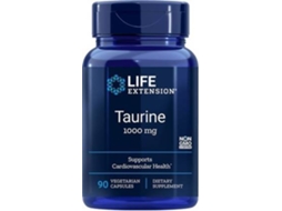 Suplemento Alimentar LIFE EXTENSION Taurina (90 cápsulas vegetais)