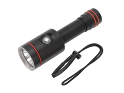 Lanterna de Mergulho 5000lm Profissional Ipx8 Impermeável 100m Luz Preenchimento Fotografia Subaquática