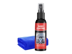 Spray Nano Coating para Carros, Agente de Limpeza Multiuso, 100 ml