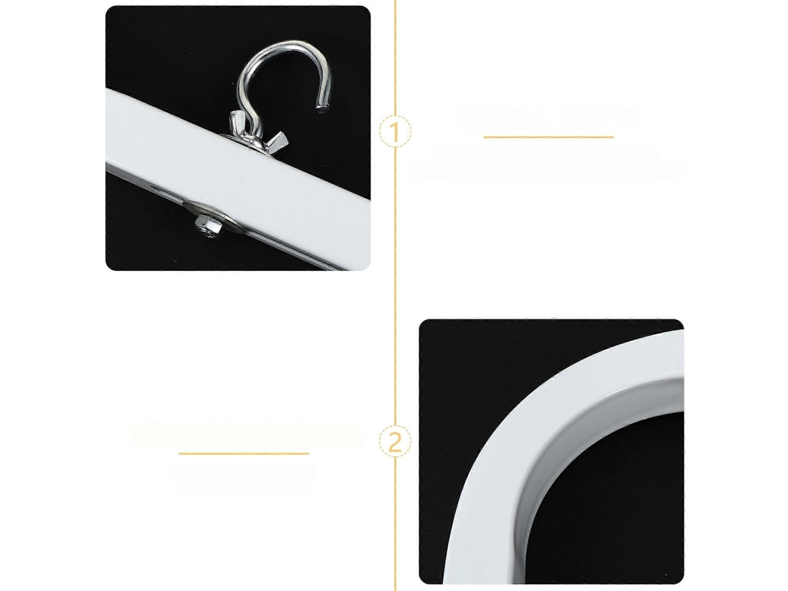 Suporte Universal Para Tela De Projeção, Montagem Na Parede, Suporte Para Tela De Projeção Sala De Aula, Ensino, 27, 5 X 16 2 Cm, 2 Peças
