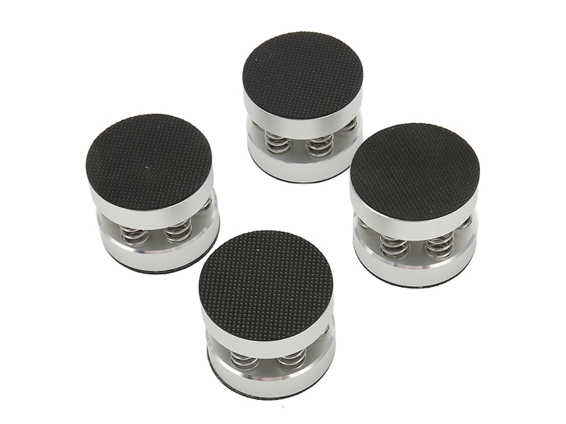 Pés Anti vibração LAXISCREED 4pcs Hifi Prata