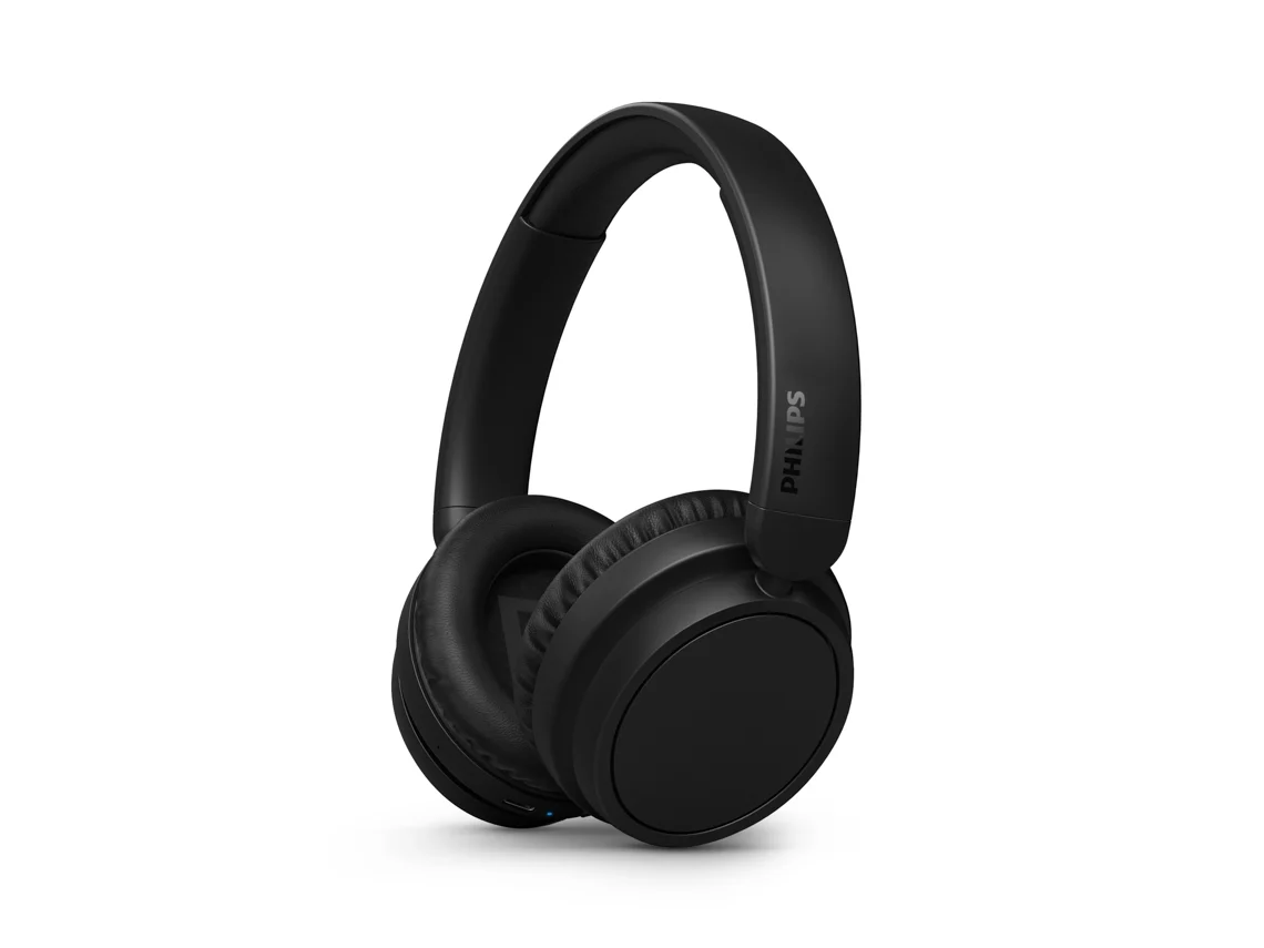 Auscultadores Bluetooth True Wireless PHILIPS TAH5209BK (Outlet Caixa Aberta - Over Ear - Microfone - Noise Cancelling - Preto)