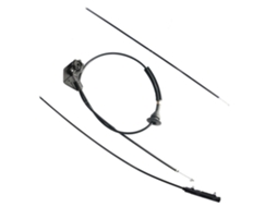 Conjunto de 3 Cabos Bowden de Abertura do Capô do Motor para X5 E53 51238403219 (2000 2007)