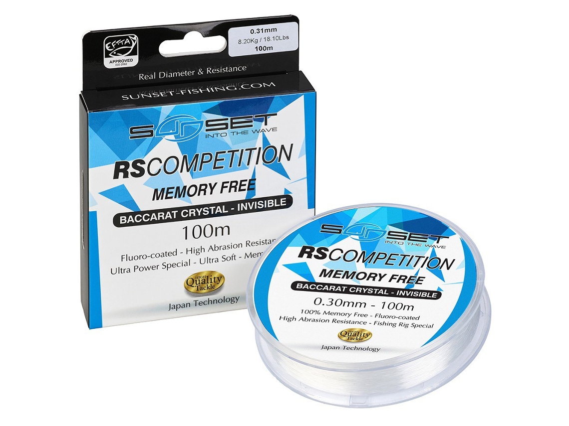 Linha De Pesca SUNSET Monofilamento memory free rs competition