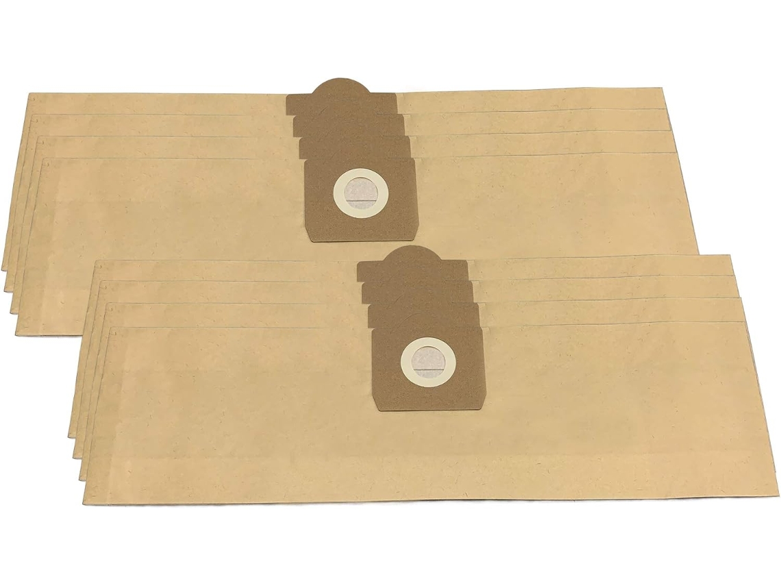 8 Sacos Para Aspirador De Pó Karcher 6.959-130.0 Compatíveis Com Karcher Mv 3 / Wd 3.xxx / A 22xx / A 25xx / A26xx / Se 4001, 4002