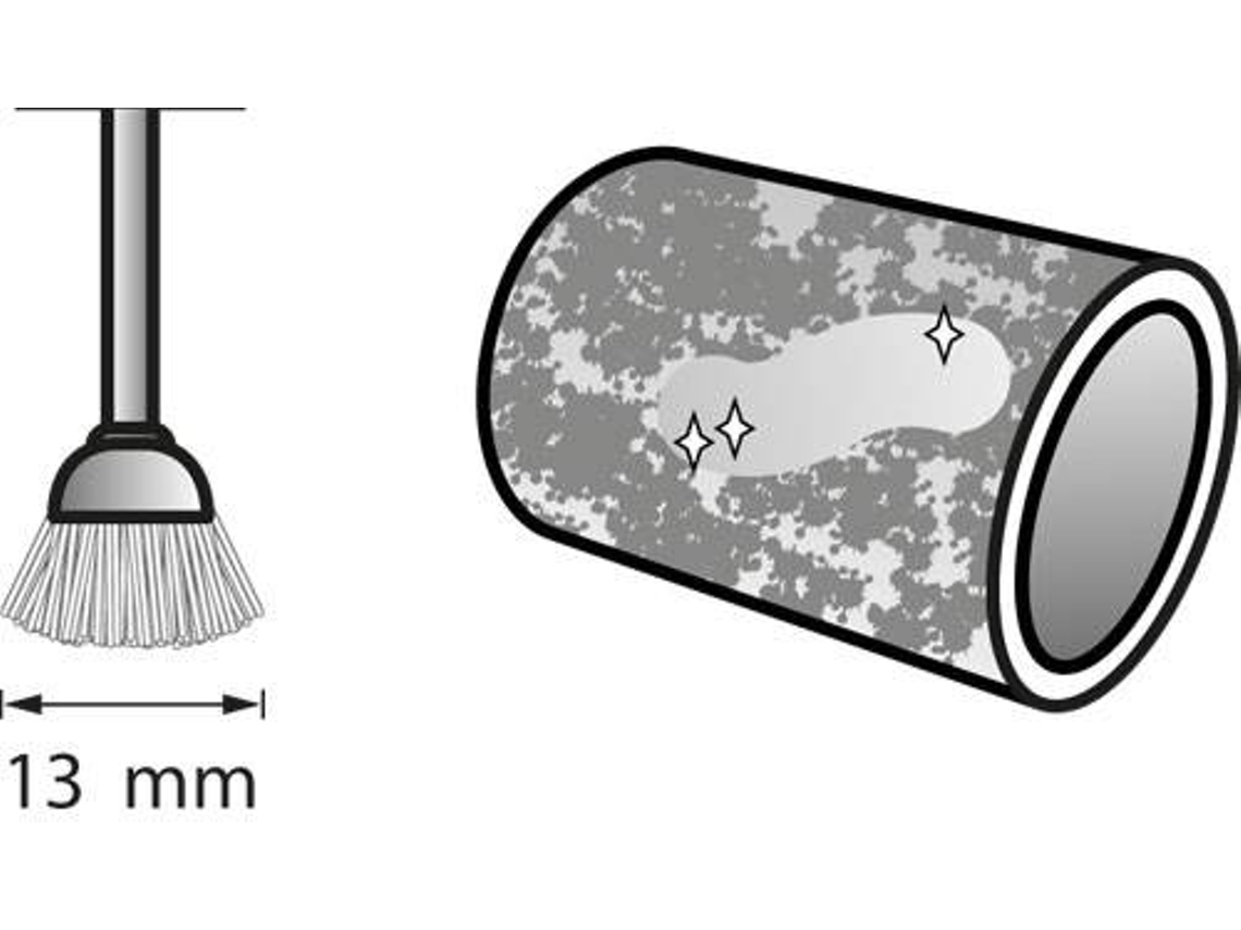 Escova de latão de 13 mm DREMEL 26150536JA