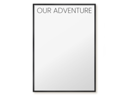 Magnetic Board For Wall Our Adventure For The Bedroom Espelharte (70x100 Cm)