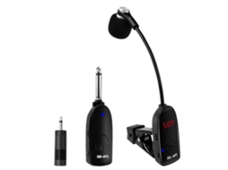 Adequado Para Amplificadores De Instrumentos Musicais Sem Fio, Com Microfone, Transmissor E Receptor Sem Fio Profissionais.