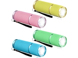 Conjunto De 4 Mini Lanternas Portáteis, Lanternas Infantis Duráveis​​ E Multifuncionais