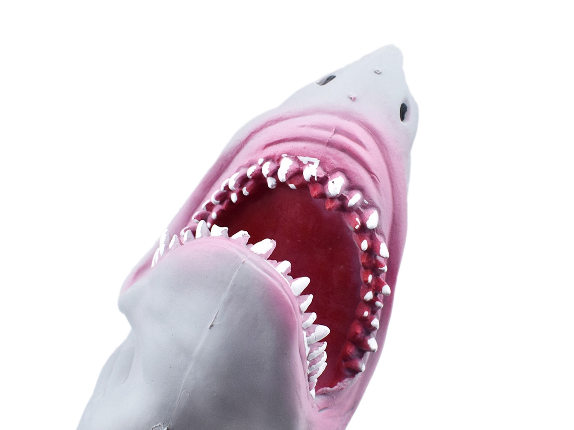 Primerox brinquedo de Mão Tubarão Realista Luvas Macias Elásticas Tpr para Crianças e Adultos