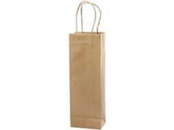 Sacola Resistente Em Cartão Reciclado Com Fundo Retangular E Alça. Ref. 23370 Aquaforge