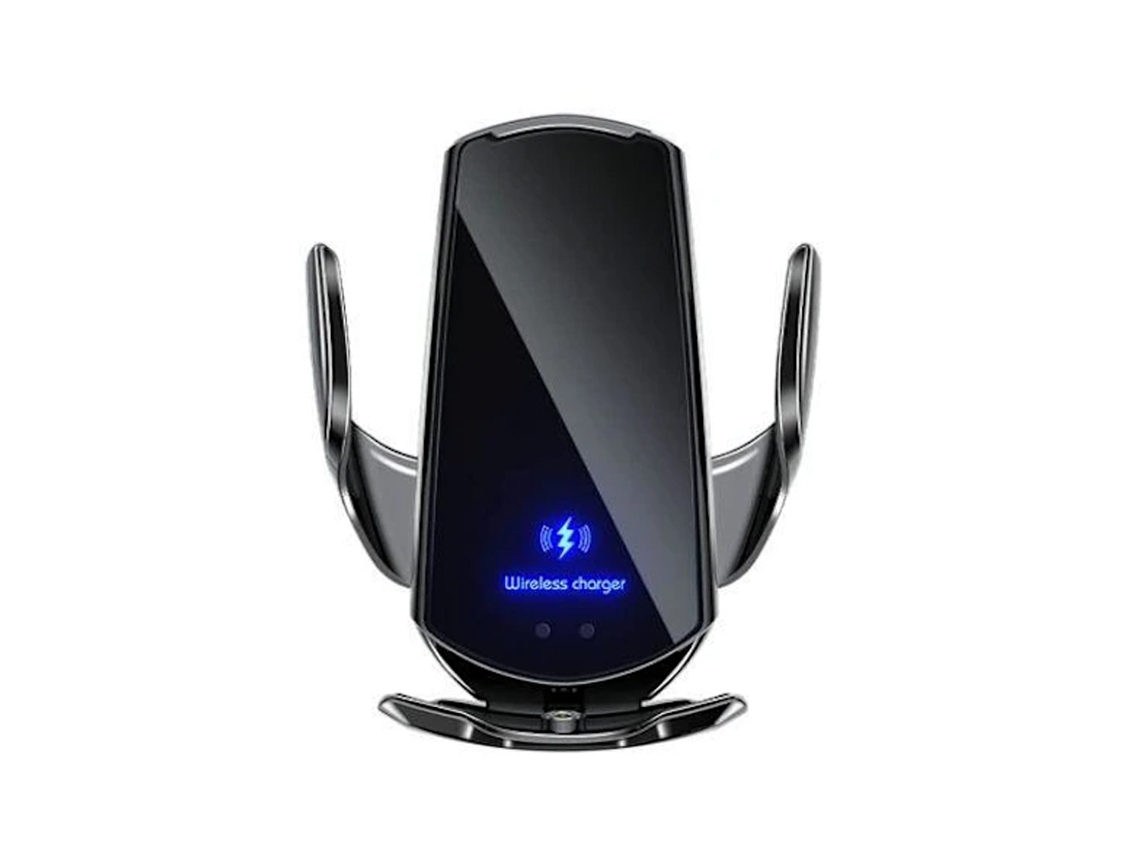 Suporte Inteligente Para Celular Veicular Com Sensor E Carregamento Sem Fio Qi jun