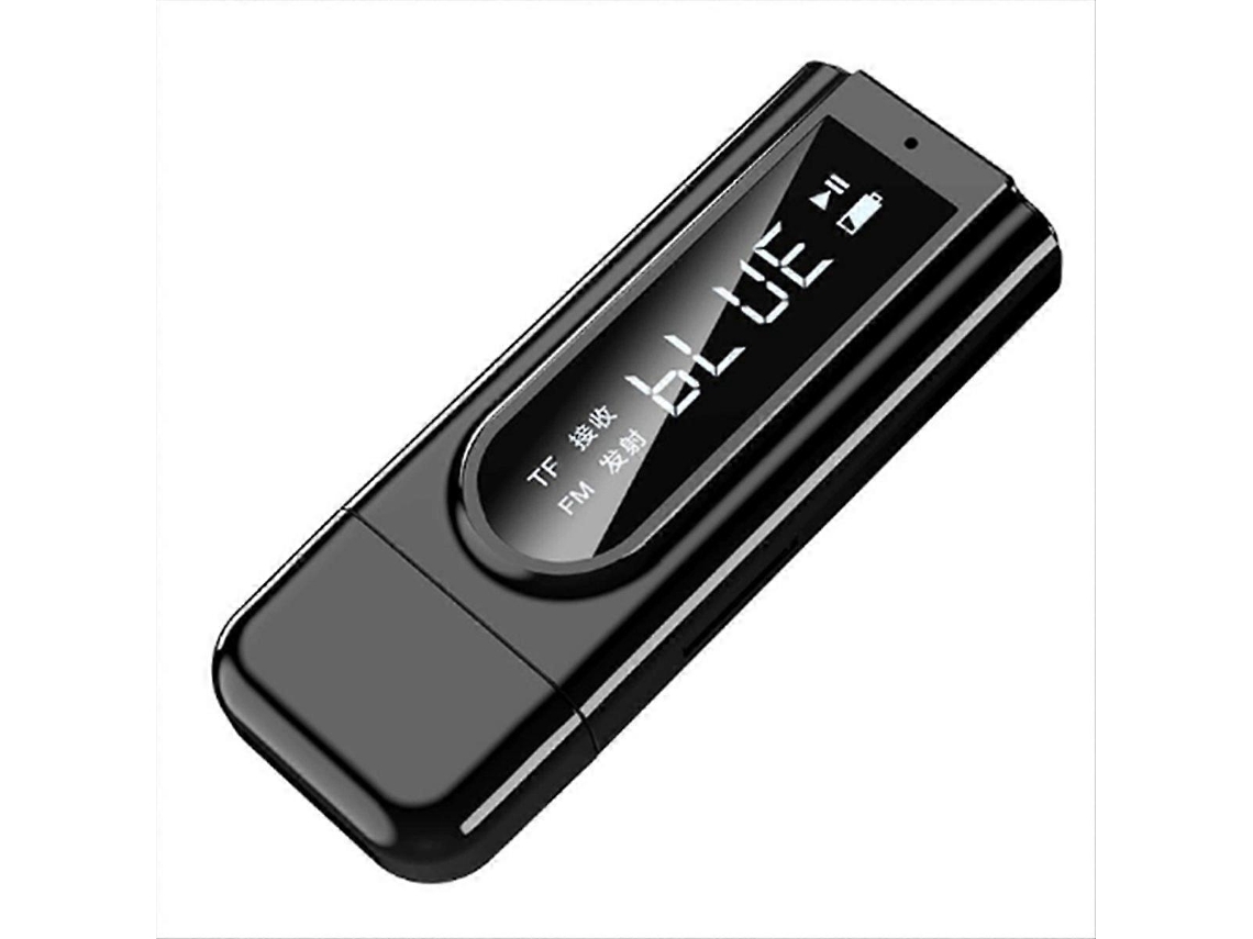 Transmissor E Receptor Bluetooth 5.0 Estéreo Fm