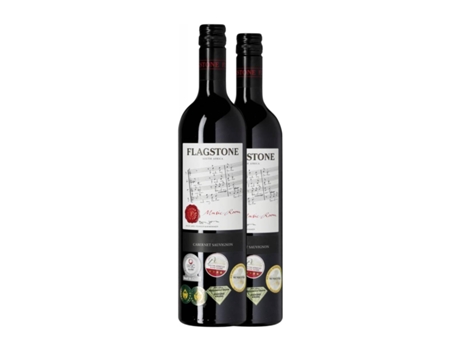 Vinho FLAGSTONE Music Room Cabernet Sauvignon Western Cape (0.75 L - 2 Unidades)