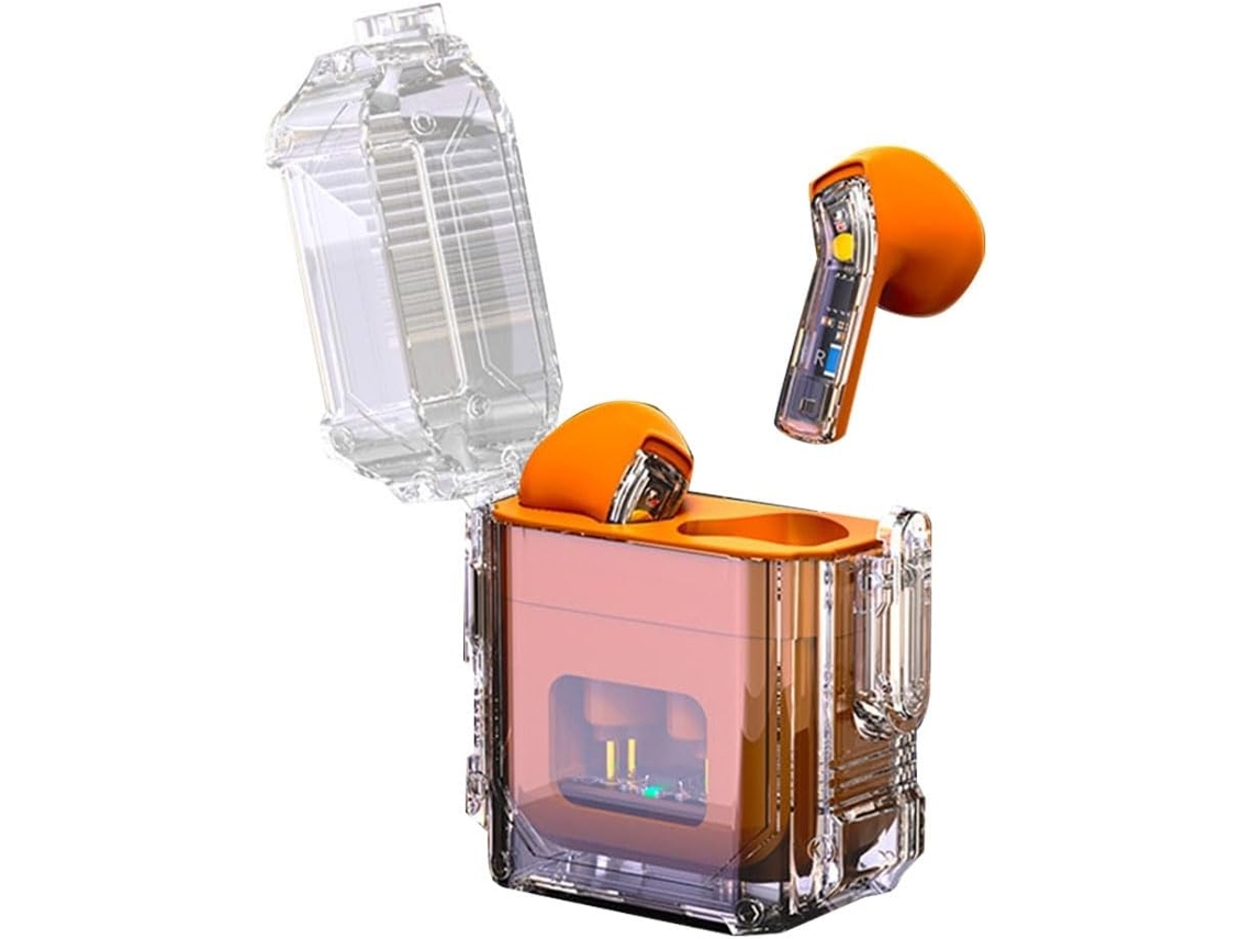 Fones De Ouvido Transparentes Com Cancelamento Ruído, Sem Fio, Bluetooth 5 3, Estéreo, À Prova D Água, Ideais Para
