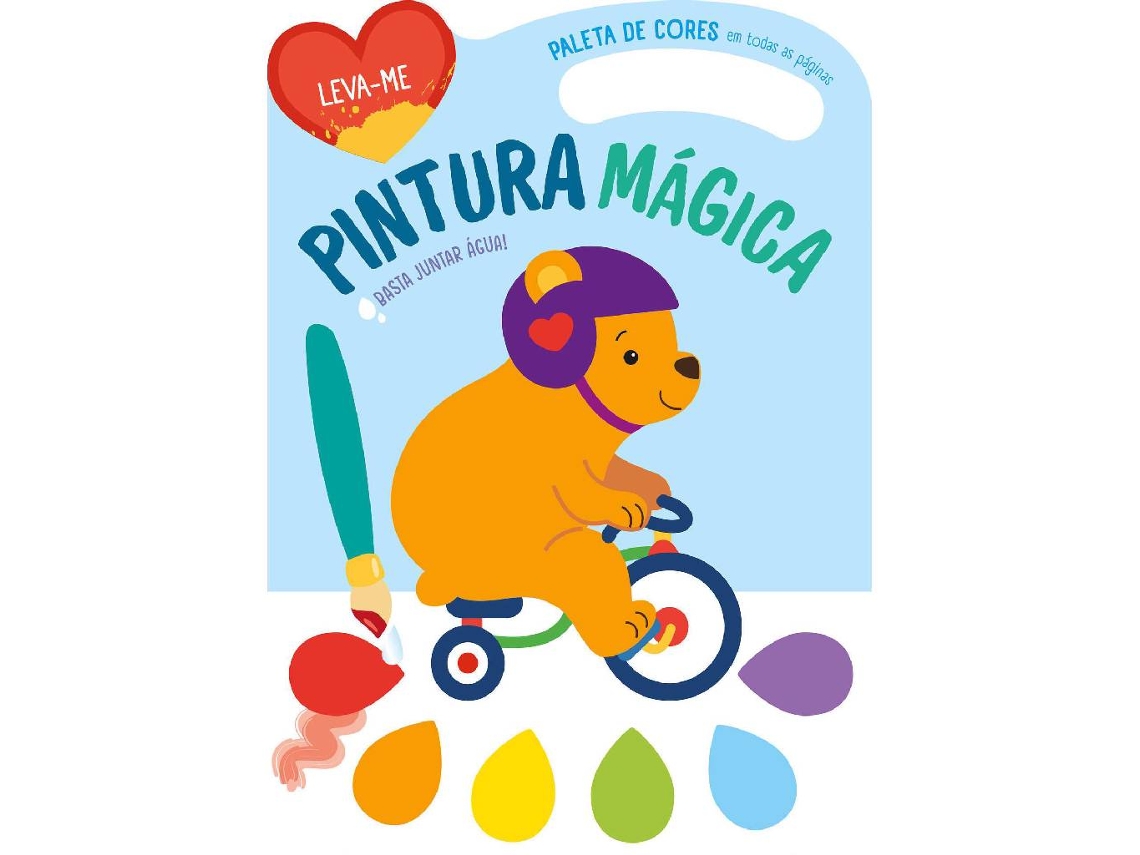 Pintura Mágica - Urso - Azul YOYO STUDIOS 