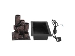 Fonte de Mesa Resina Cascata Luz LED S/MARCA