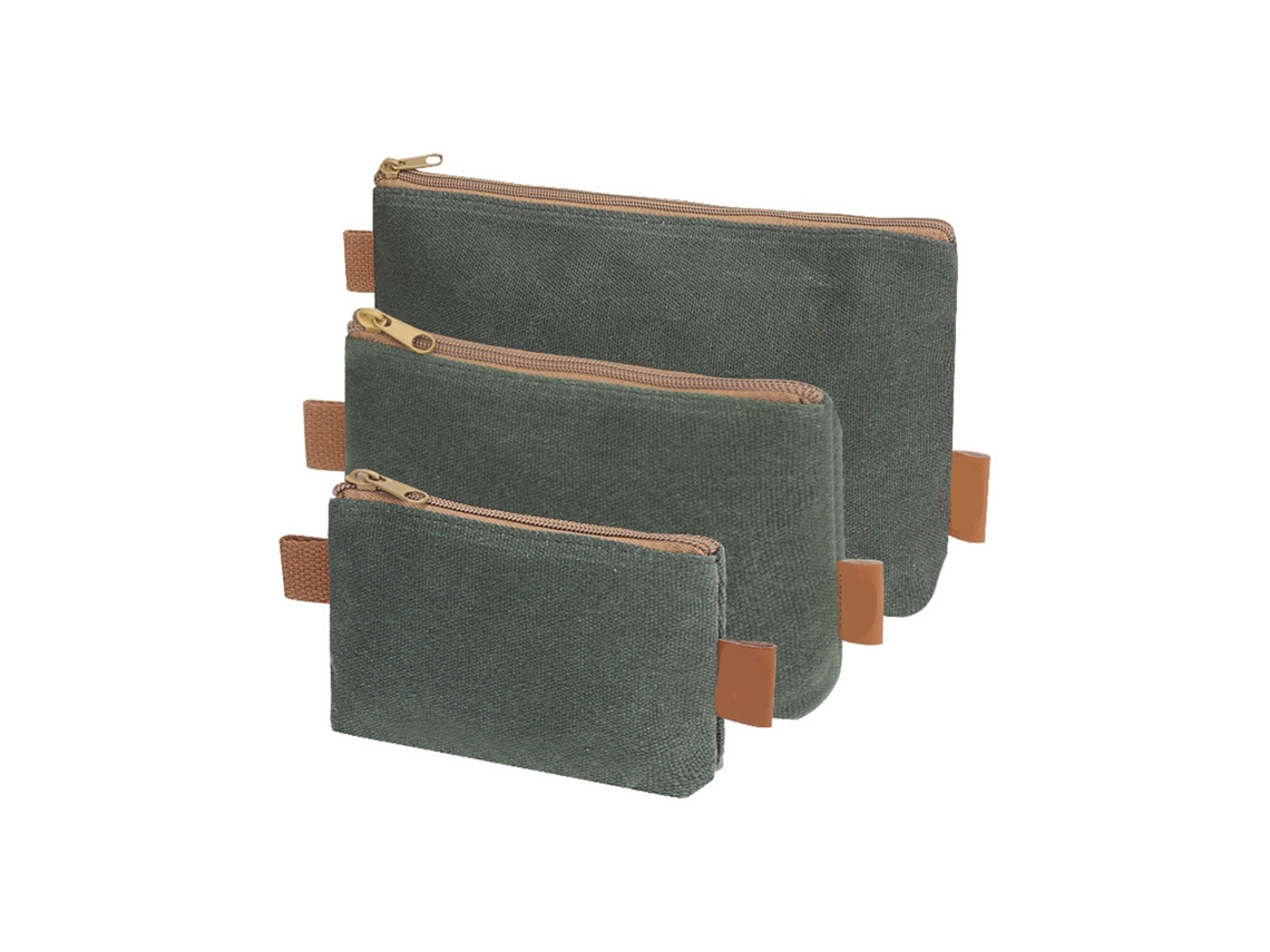 3pcs Bolsa De Ferramentas De Armazenamento De Lona Com Cera Resistente Ao Desgaste Para Eletricistas Organizador De Ferramentas