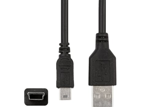 Cabo REYTID Premium USB-2-6 (USB - MiniUSB - Preto)