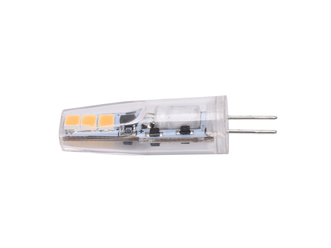 2026 bombilla G4 2w 200lm 2835 12v Ca/cc Luz Blanca Cálida 2700k 3200k para Candelabros Lámparas Hogar