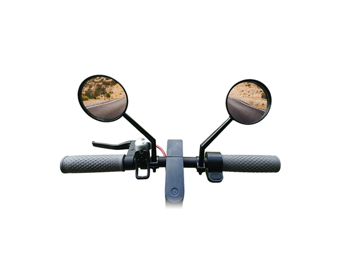 Espelhos Retrovisores de Cristal, 2 Peças, Substituição, para Patinete Xiaomi Mijia M365 S/MARCA