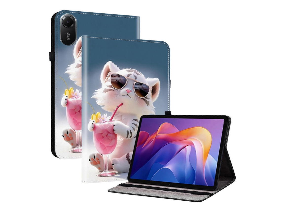 Capa de couro com textura de cristal colorido Webake para tablet Xiaomi Redmi Pad 2 de 11 polegadas