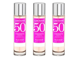 3X Perfume Homem Nº50 150Ml CARAVAN