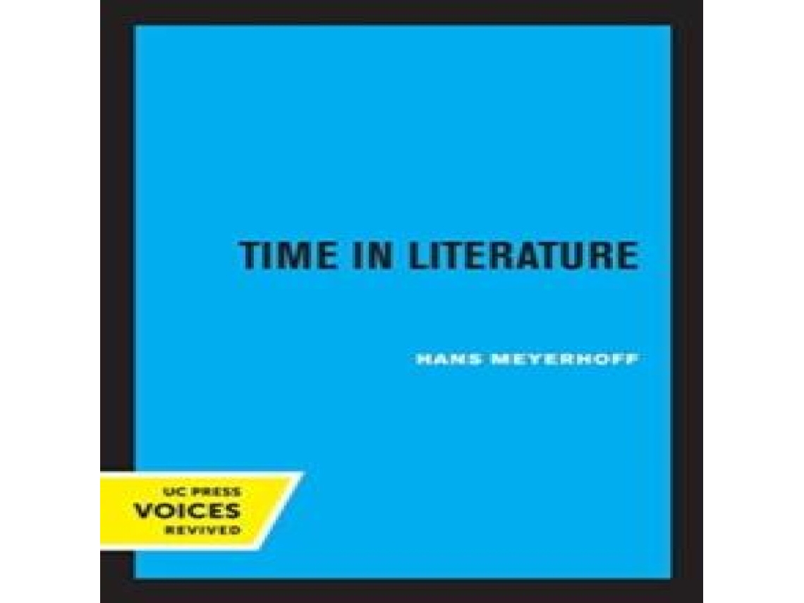 Livro Time in Literature de Hans Meyerhoff (Inglês)
