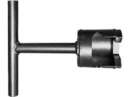 Chave De Válvula Gás Manual Universal Em Aço Manganês