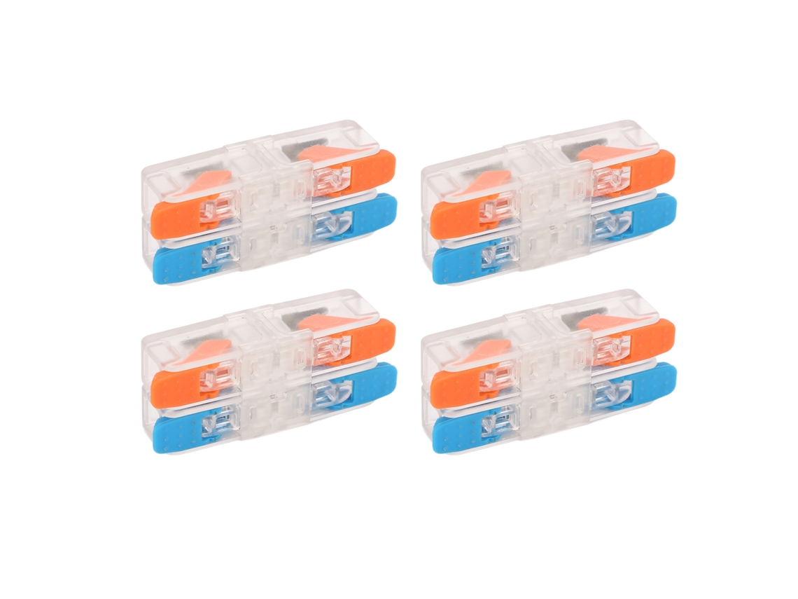 Conectores Compactos De Fio Com Alavanca 10pcs