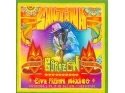 CD+DVD Santana - Corazon - Live From México