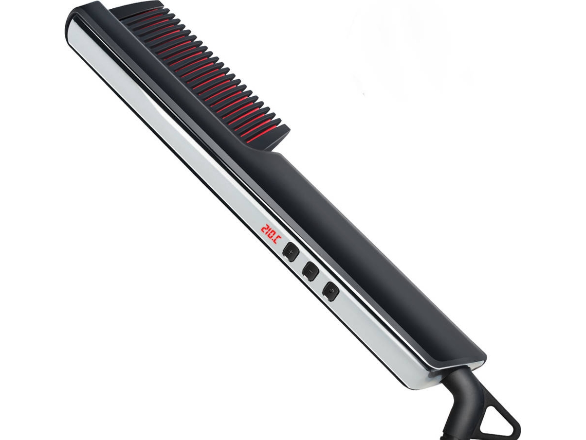 Escova Alisadora WELUOT PW-075 (Cerâmica - 160° - 210°)