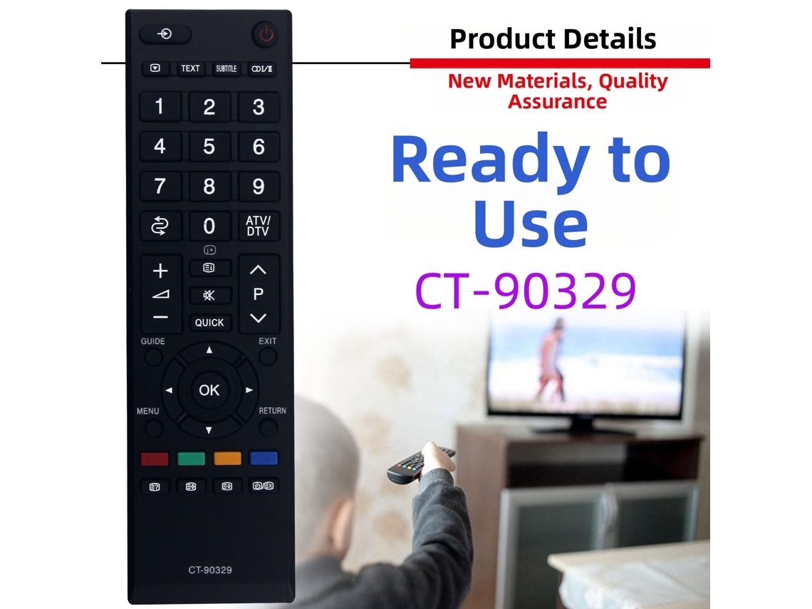 Comando Tv DIGITALLAB para Toshiba Ct 90329