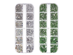 Pedrinhas Para Unhas Artísticas Pedrinhas De Maquiagem Coloridas Com Fundo Plano Estilo 5 ZMDECQNA