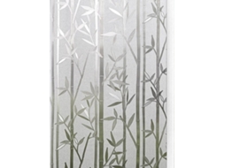 Película Fosca Estática Para Janelas, Proteção De Privacidade Em Bambu, 40x300cm, Para Banheiro E Escritório