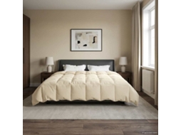 Vidaxl Edredom De Inverno 240 X 260 Cm Inverno Creme Respirável